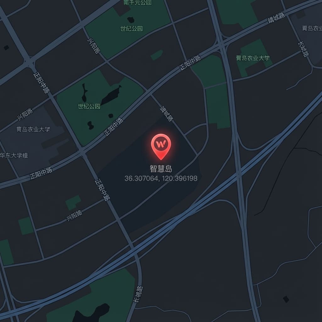 青岛市城阳区智慧岛地图 - 点击查看详细路线